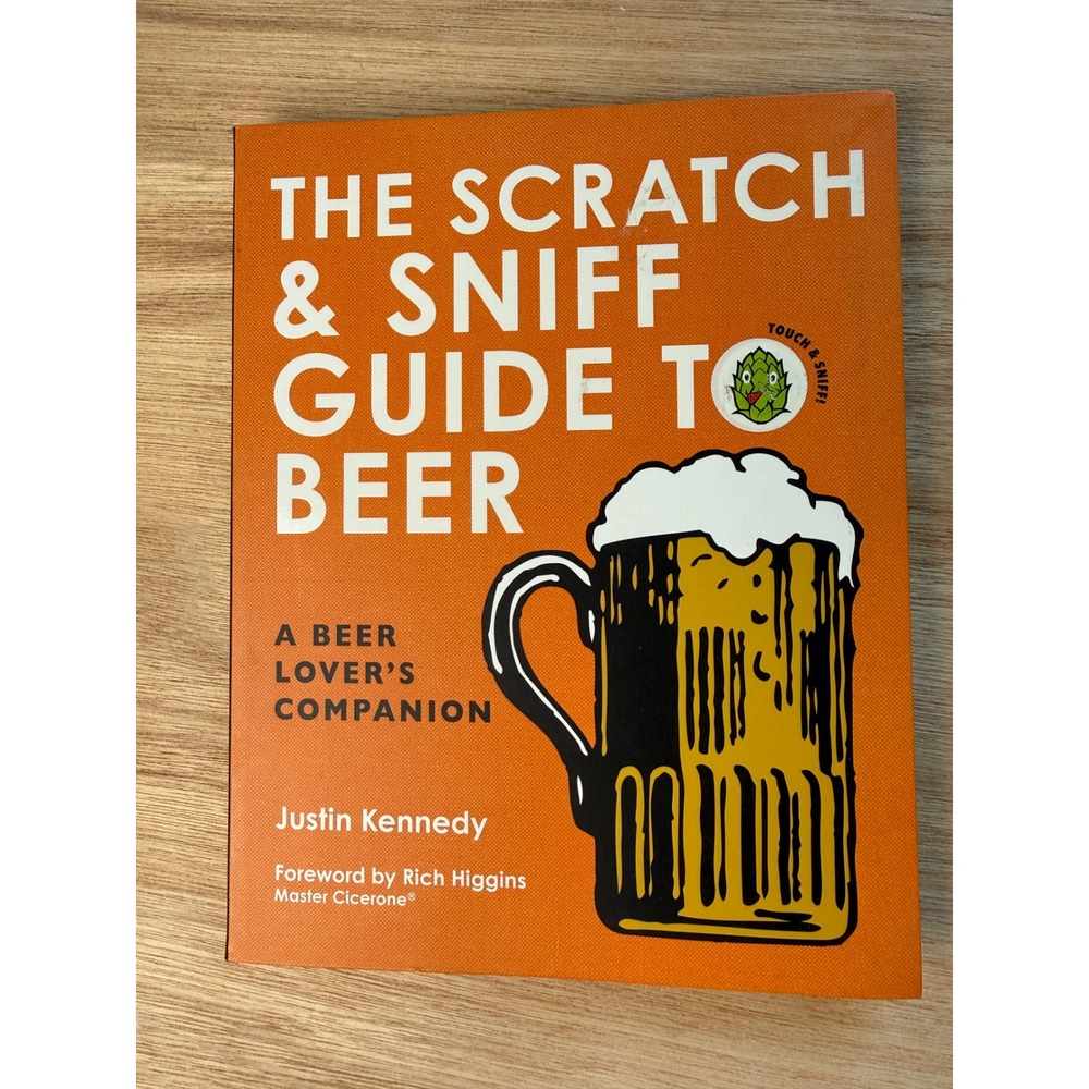 HARPER DESIGN The Scratch & Sniff Guide to Beer Adult Orange Hardcover
